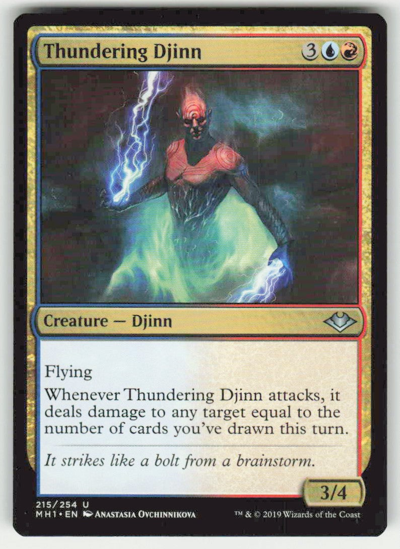 Thundering Djinn - Front