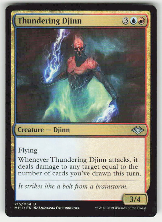 Thundering Djinn - Front