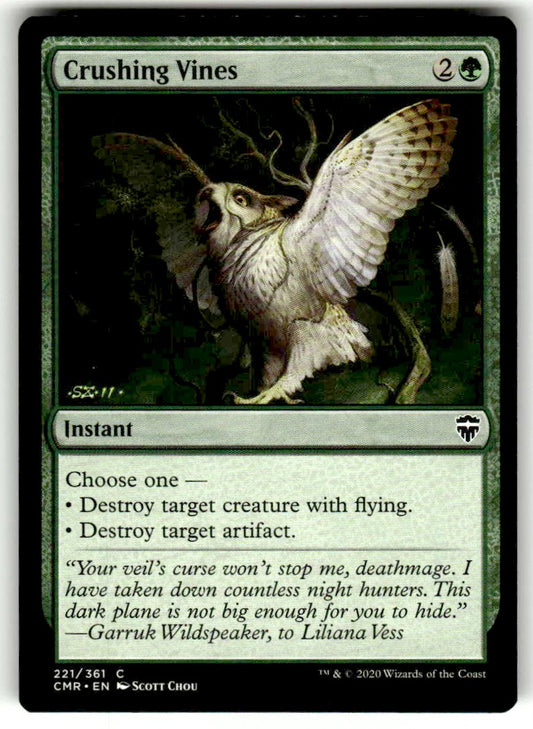 Crushing Vines - Front