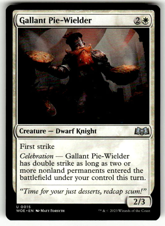 Gallant Pie-Wielder - Front