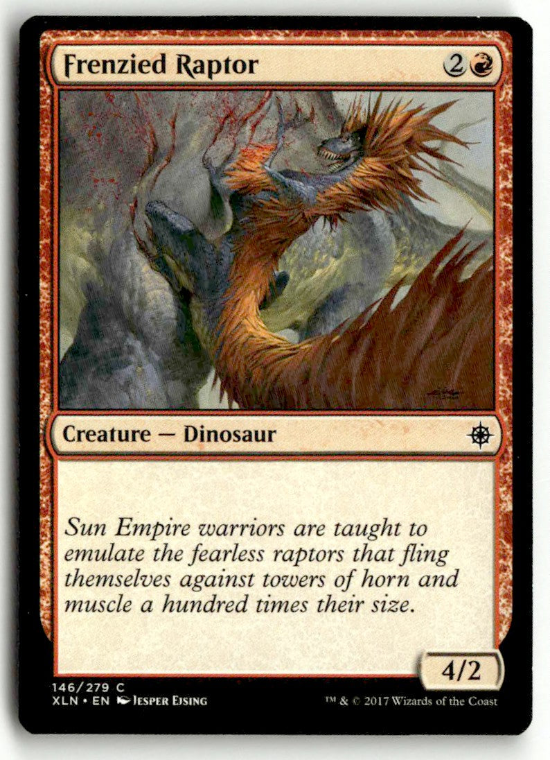 Frenzied Raptor - Front