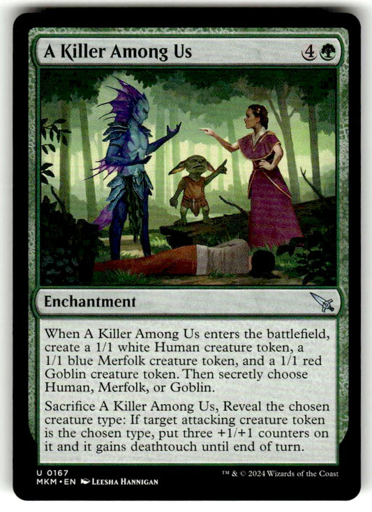 A Killer Among Us - Front