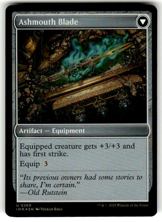 Neglected Heirloom // Ashmouth Blade - Front