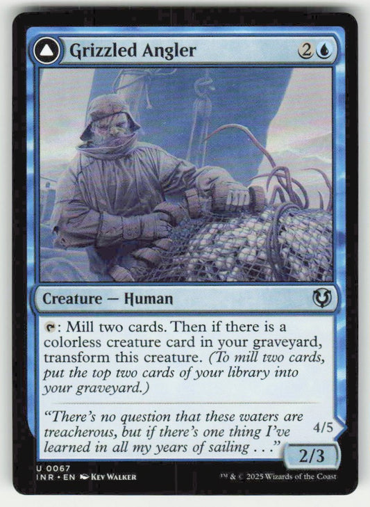 Grizzled Angler // Grisly Anglerfish - Front