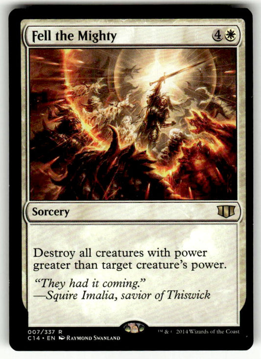 Fell the Mighty - Front