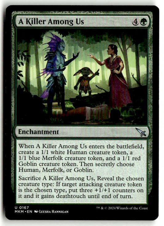 A Killer Among Us - Front