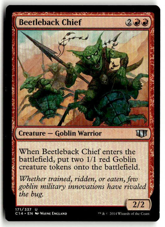 Beetleback Chief - Front