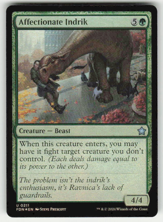 Affectionate Indrik - Front