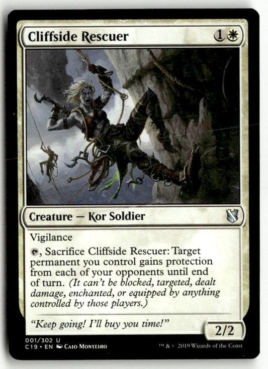 Cliffside Rescuer - Front