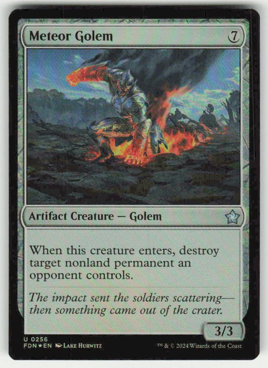 Meteor Golem - Front