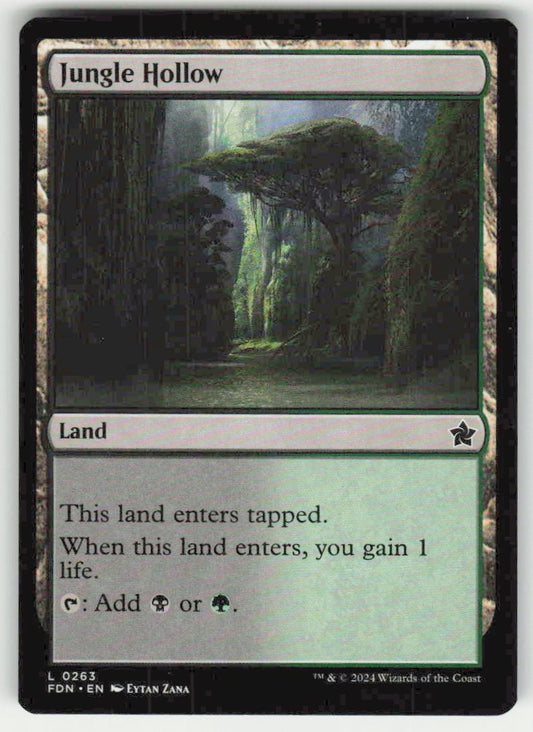 Jungle Hollow - Front