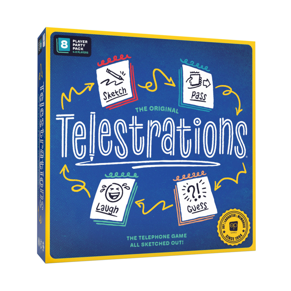 Telestrations - 8 Player, 2nd Edition - manufacturer product image