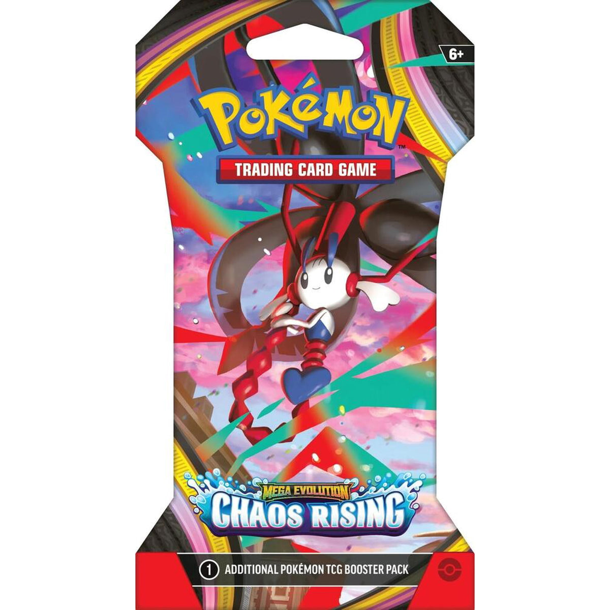 Pokémon TCG: Chaos Rising Sleeved Booster Pack - product image