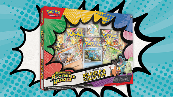 Pokémon TCG: Ascended Heroes First Partners Deluxe Pin Collection - product image