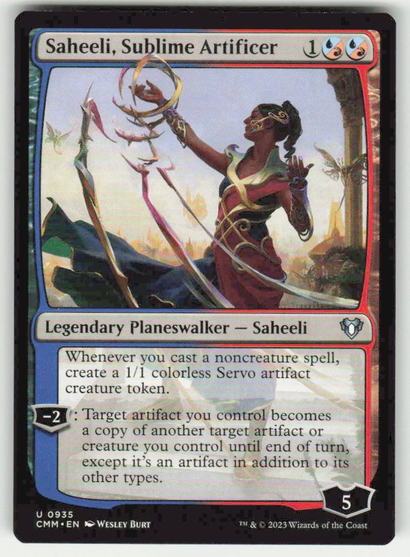 Saheeli, Sublime Artificer - Front