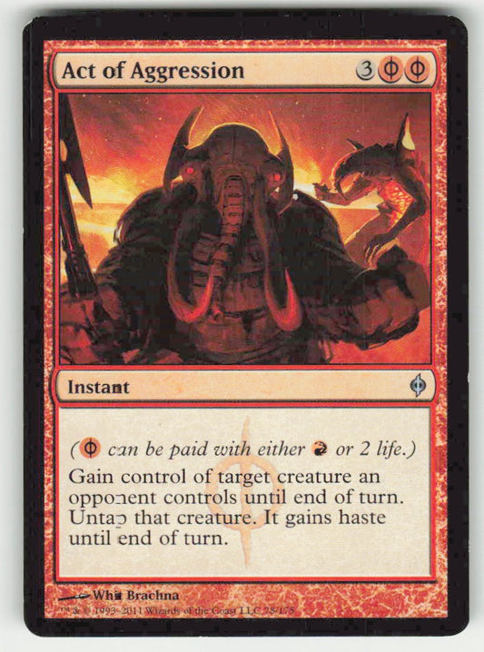 Act of Aggression - Front