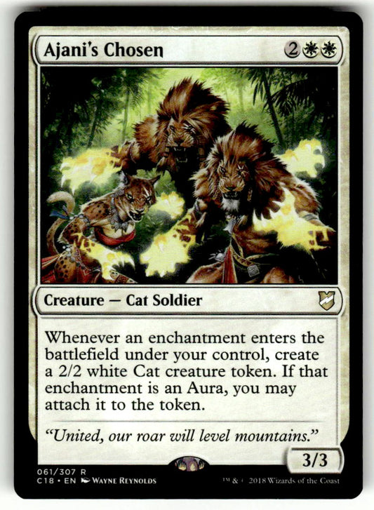 Ajani's Chosen - Front