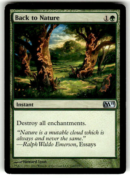 Back to Nature - Front