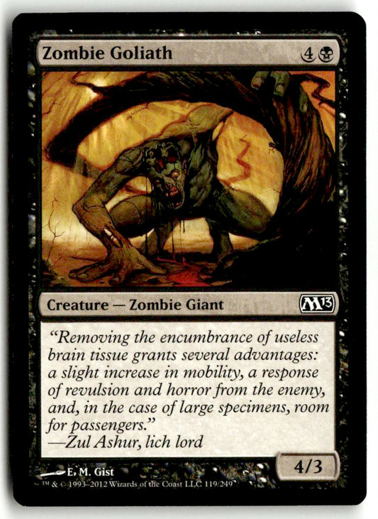 Zombie Goliath - Front