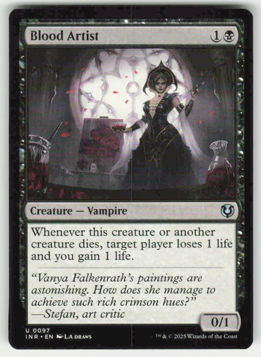 Blood Artist - Front