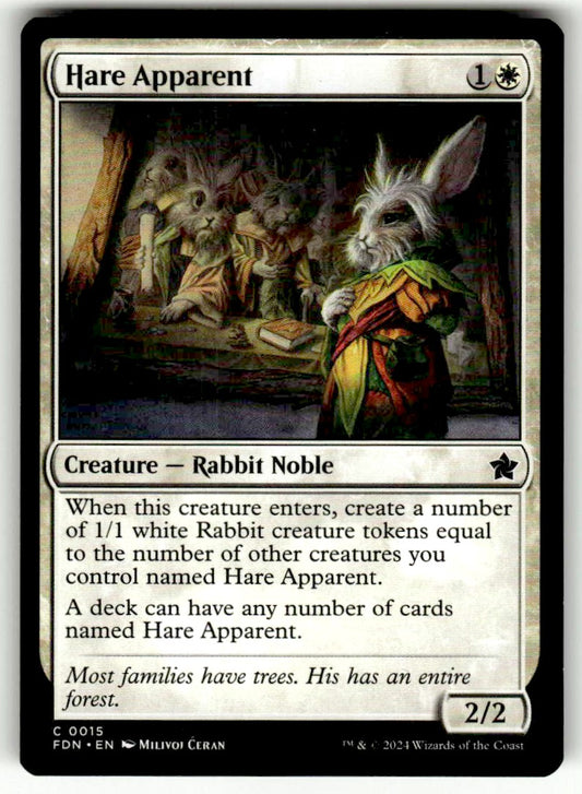 Hare Apparent - Front