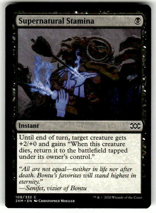 Supernatural Stamina - Front