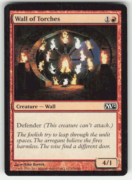 Wall of Torches - Front
