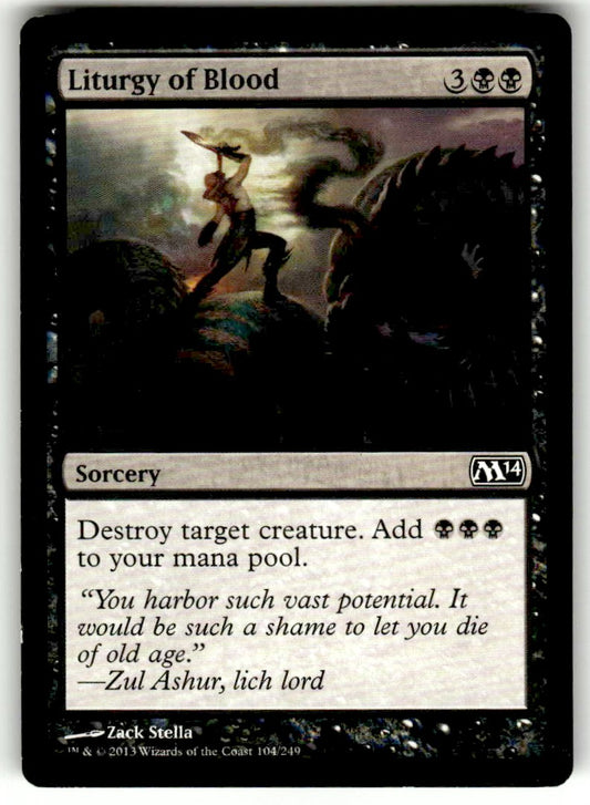 Liturgy of Blood - Front