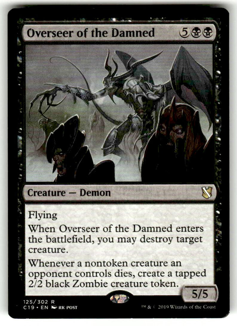 Overseer of the Damned - Front