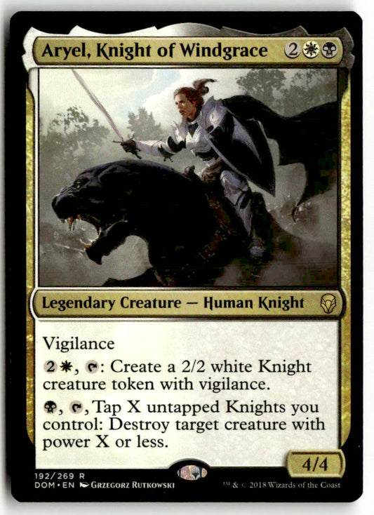 Aryel, Knight of Windgrace - Front