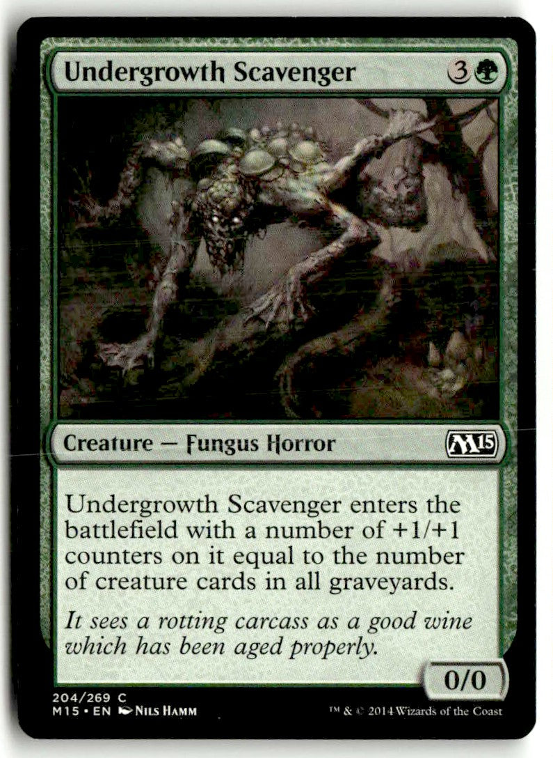 Undergrowth Scavenger - Front