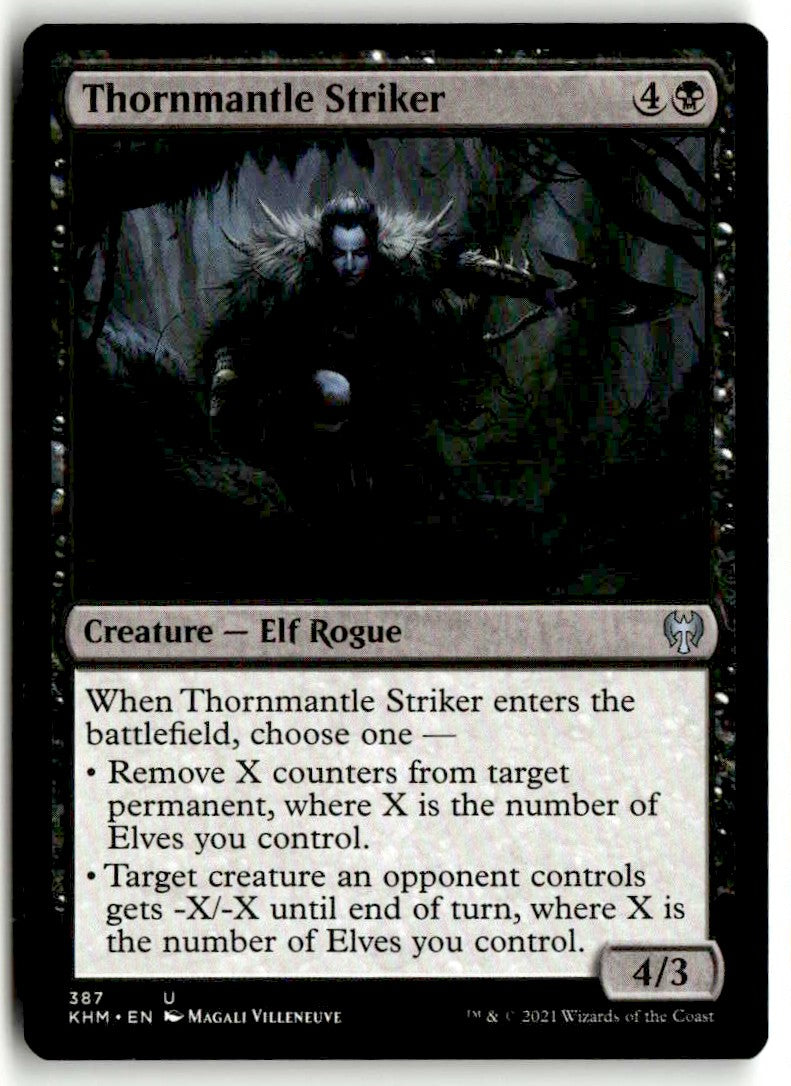 2021 Kaldheim 387 Thornmantle Striker