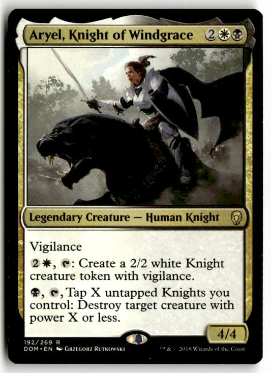 Aryel, Knight of Windgrace - Front