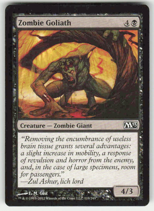 Zombie Goliath - Front