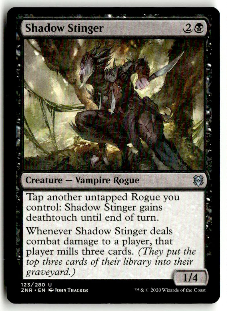 2020 Zendikar Rising 123 Shadow Stinger