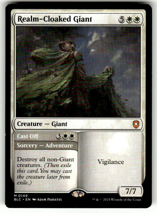 Realm-Cloaked Giant // Cast Off - Front