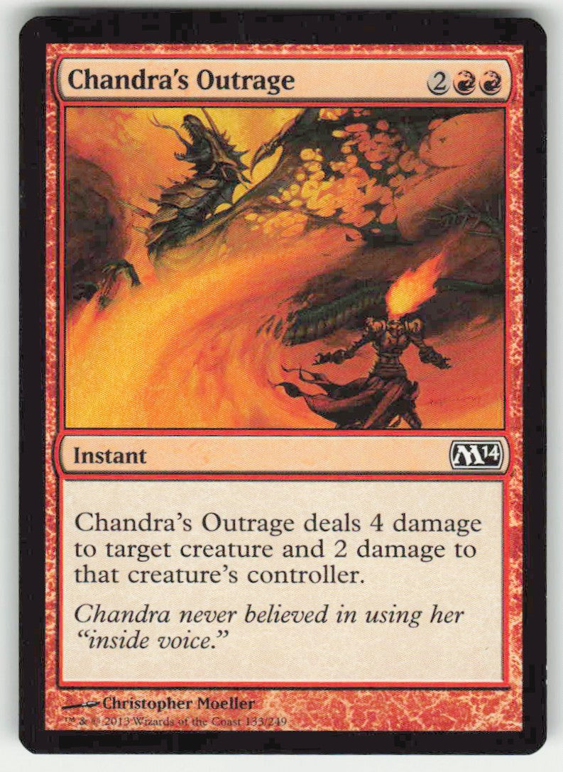 Chandra's Outrage - Front