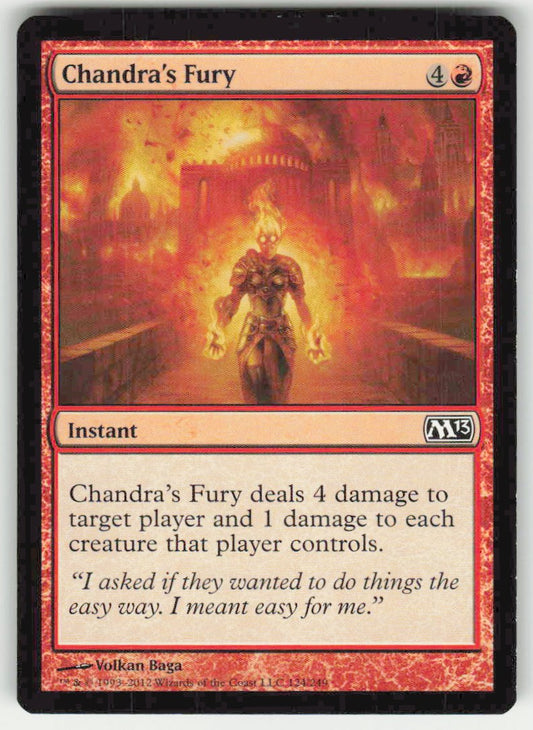 Chandra's Fury - Front