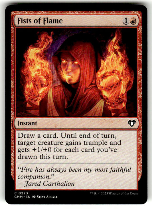 Fists of Flame - Front