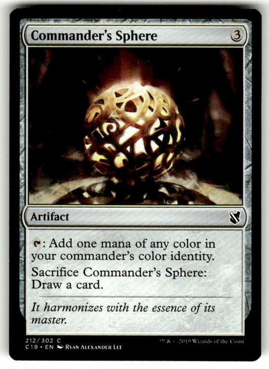 Commander's Sphere - Front