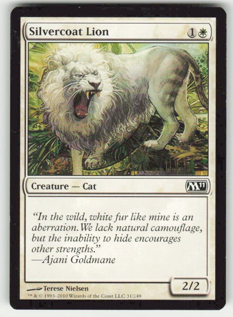 Silvercoat Lion - Front