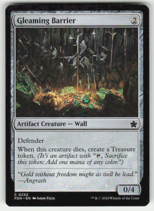 Gleaming Barrier - Front