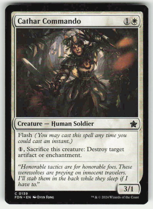 Cathar Commando - Front