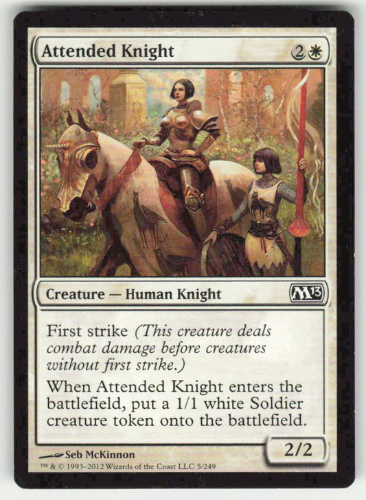 Attended Knight - Front