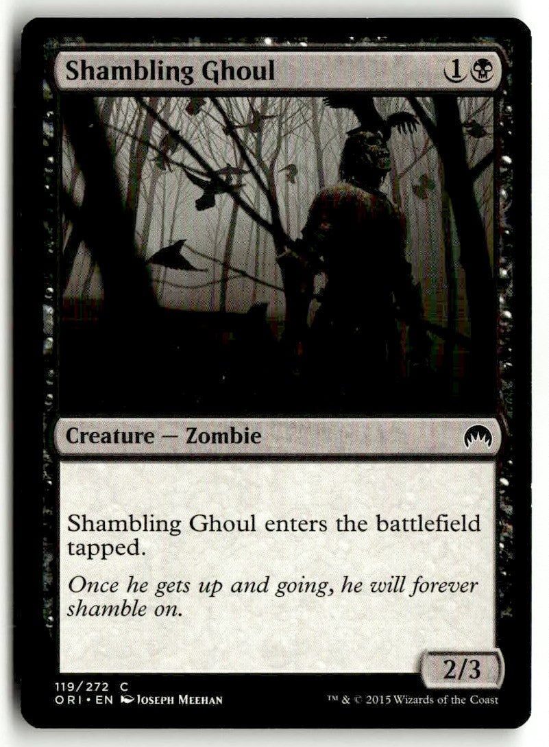 2015 Magic Origins 119 Shambling Ghoul